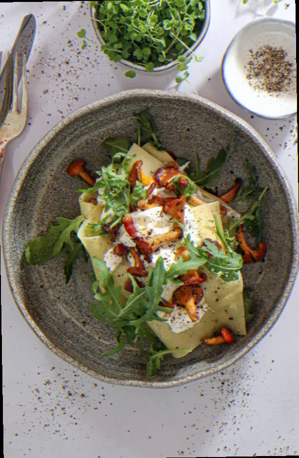 Åben lasagne gourministeriet billede