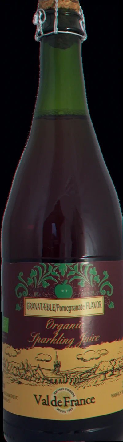 Alkoholfri vin med granatæble billede