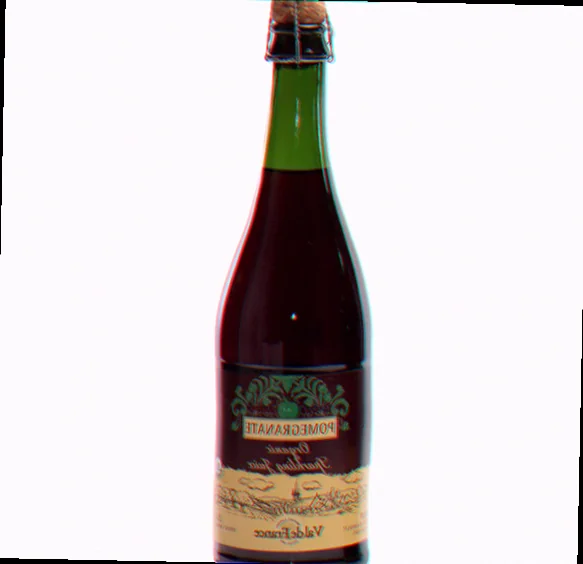 Alkoholfri vin med granatæble billede