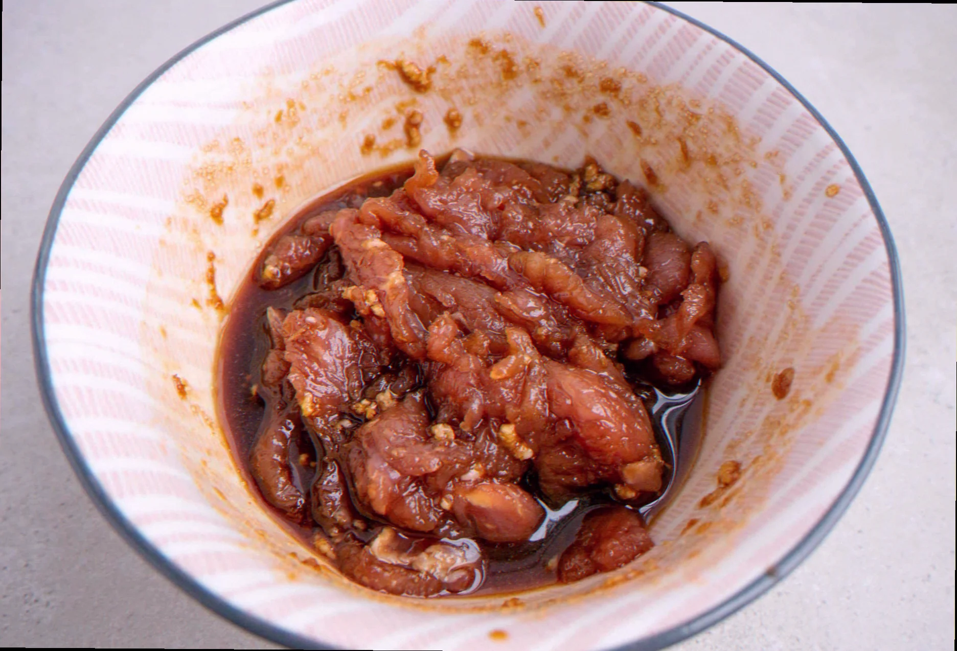 Mørbrad i asiatisk sauce