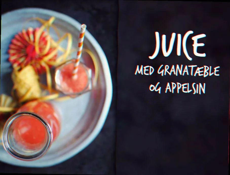 Granatæble juice helsam billede