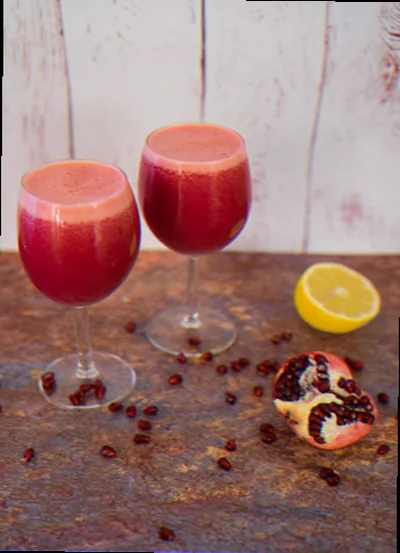 Juice med granatæble