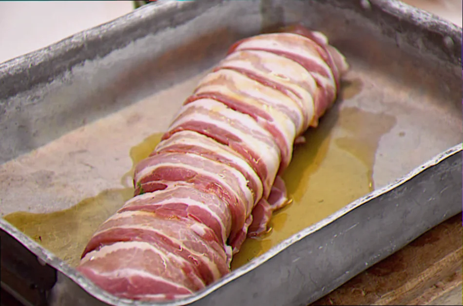 Tilberedning af mørbrad bacon